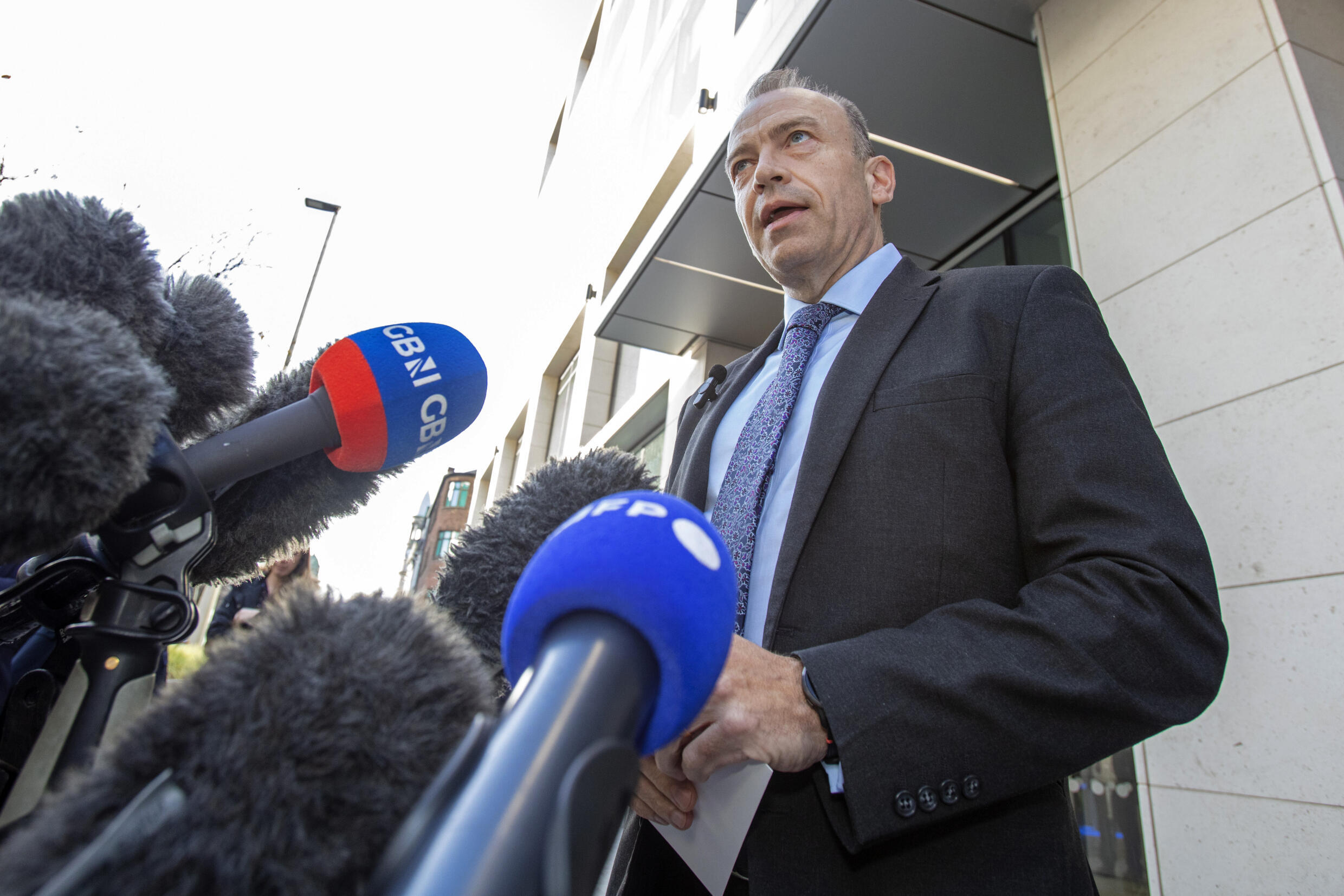 The UK's Northern Ireland Secretary Chris Heaton-Harris says he will look at all options