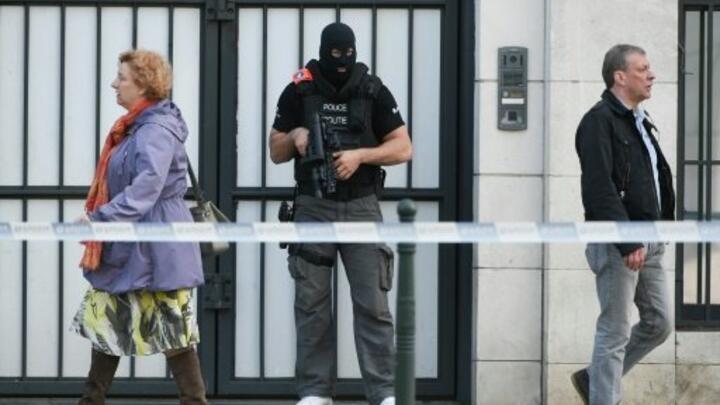 شرطي بلجيكي أمام محكمة بروكسل