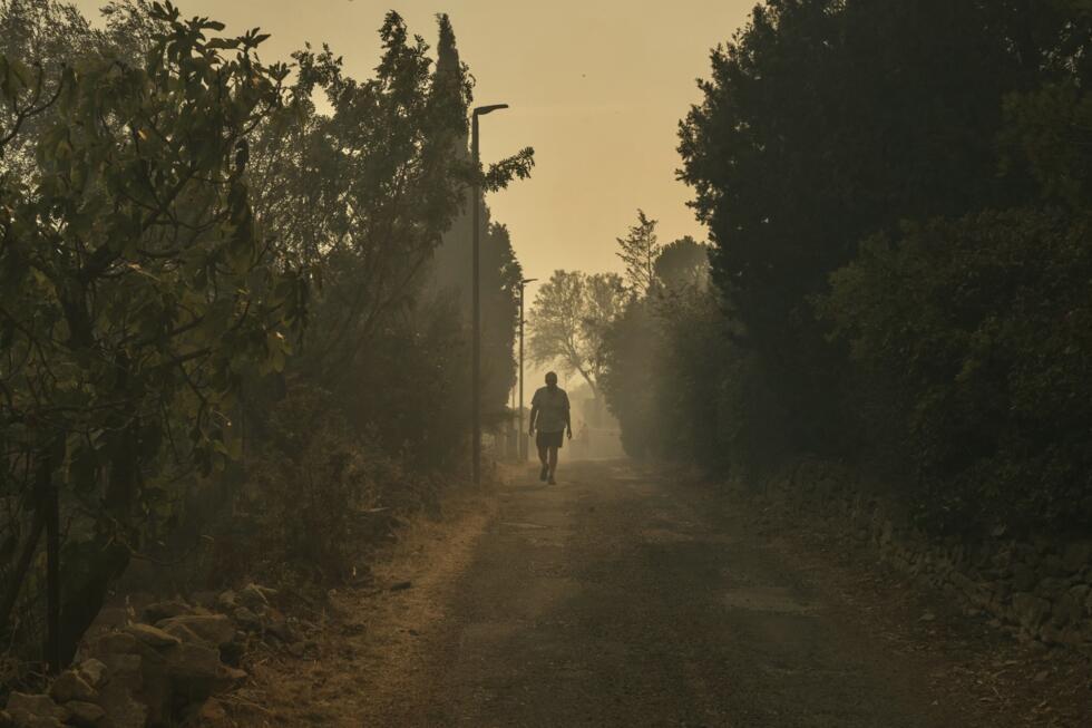Authorities mobilised more than 1,800 firefighters on Wednesday morning.