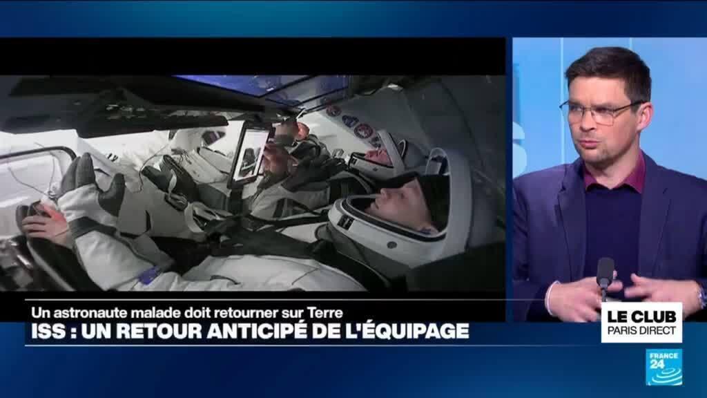 Retour anticipé d'un équipage de la Station spatiale internationale après une évacuation médicale