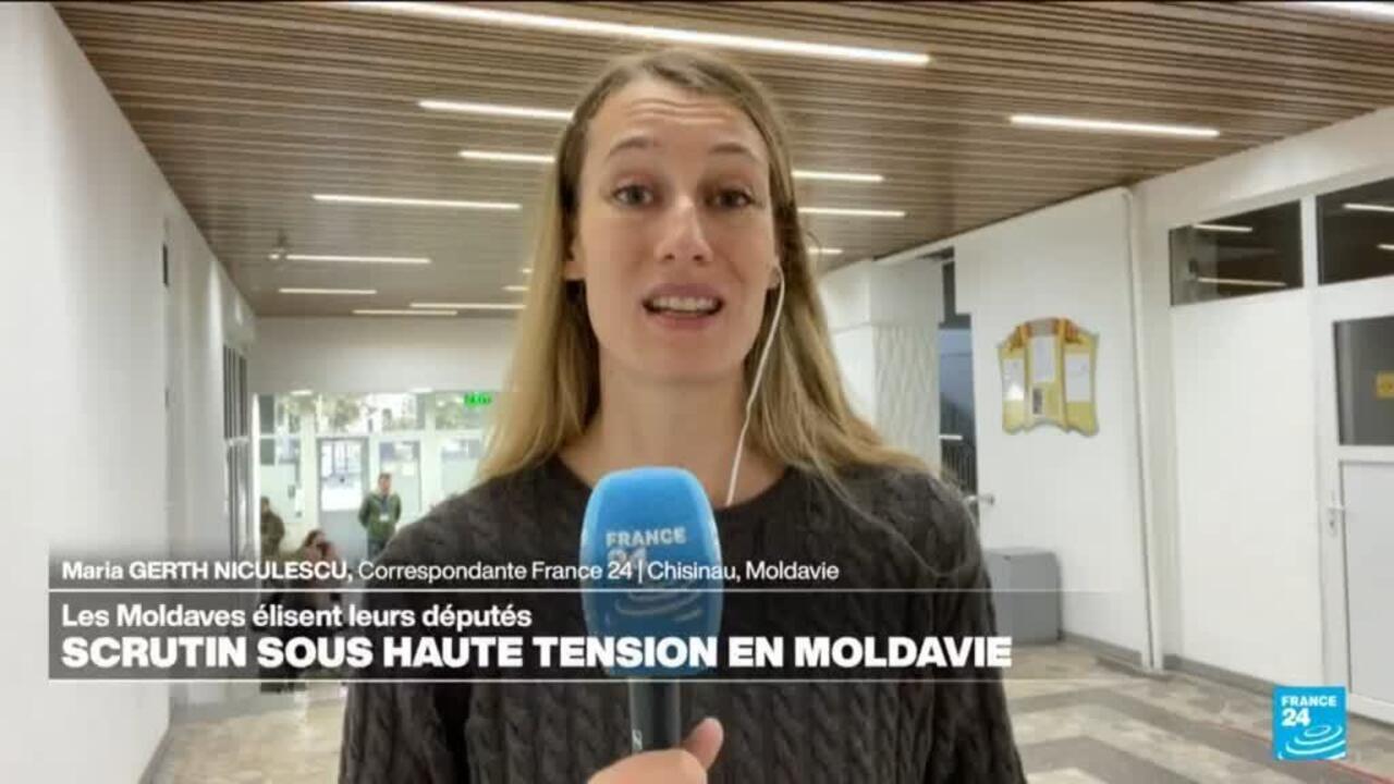 Les Moldaves élisent leurs députés dans un scrutin sous haute tension