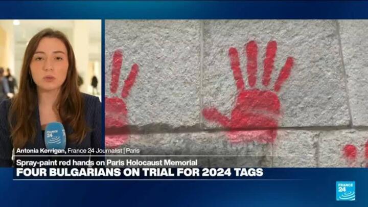 'The suspicion is firmly at Russia's door': Four Bulgarians on trial for defacing Holocaust memorial