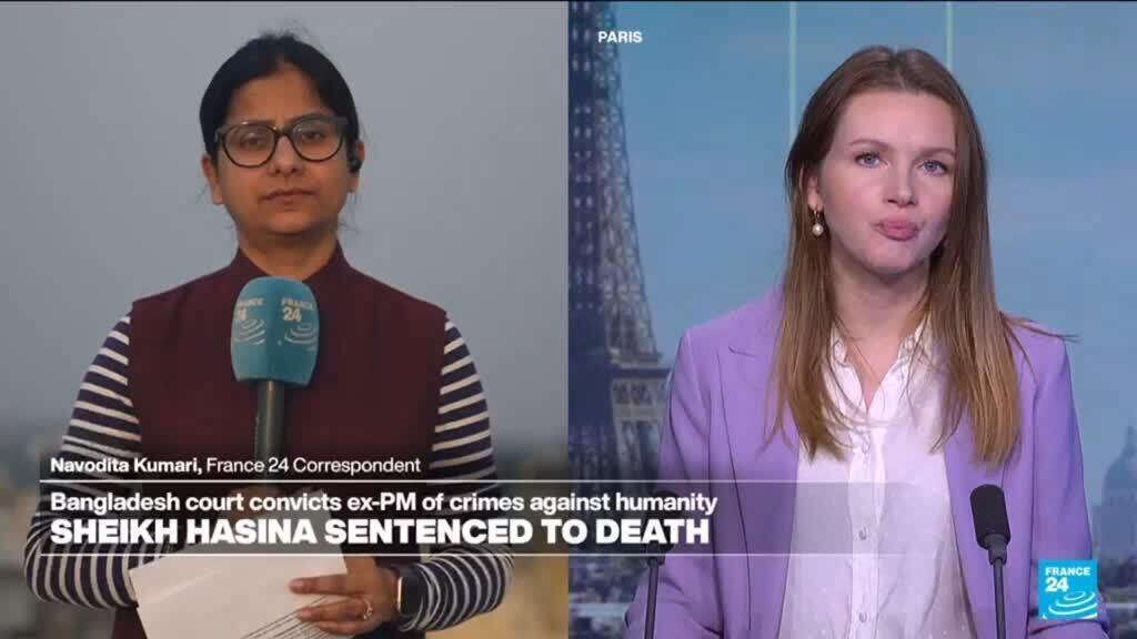أدانت محكمة بنجلاديشية الزعيمة المخلوعة الشيخة حسينة بارتكاب جرائم ضد الإنسانية