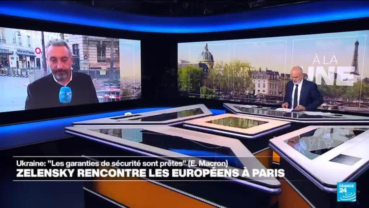 Guerre en Ukraine : Volodimir Zelensky rencontre les européens à Paris