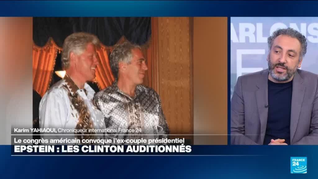 Affaire Epstein - Bill et Hillary Clinton devant le Congrès : "Ils ont tout fait pour l'éviter"