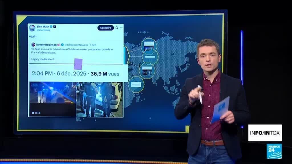 Guadeloupe : quand Elon Musk fait d'un accident de la route un attentat