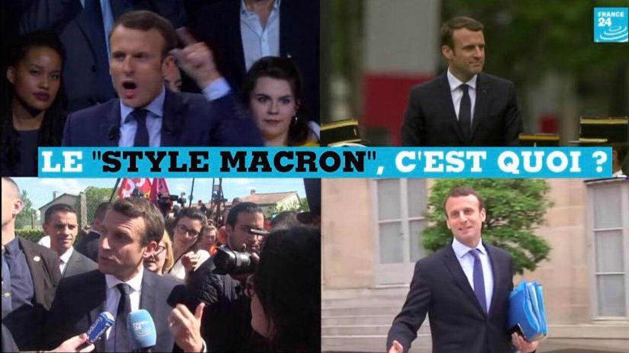 C'est Quoi Le Pins De Macron 90''POLITIQUE - Le "style Macron", c'est quoi
