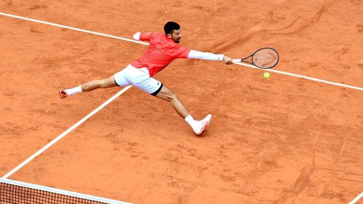 Djokovic, the 24-time major champion, during a victory over 98th-ranked Mackie McDonald of the United States at the French Open on May 27, 2025.