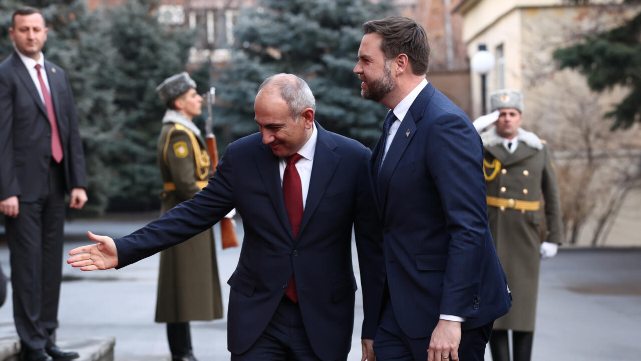 Vance becomes first sitting US VP to visit Armenia in push to advance Azerbaijan peace deal