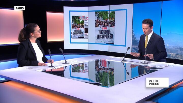 French left divided, but opposed to Macron's reforms