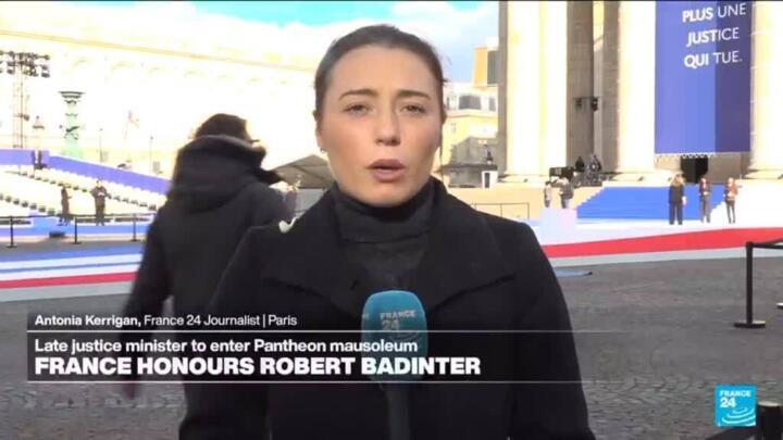 France’s former justice minister Robert Badinter to enter Pantheon