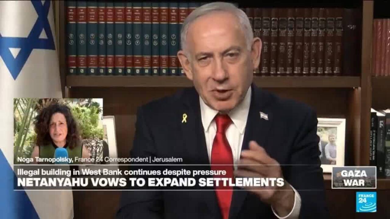 Israel calls Palestine recognition 'absurd' and continues its expansion in the West Bank