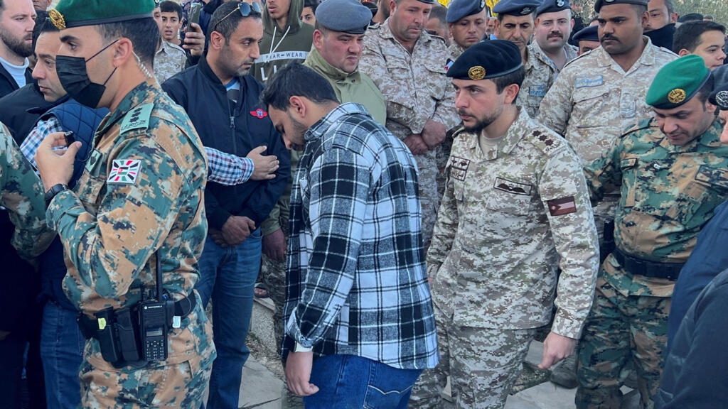 Jordan police officers killed in raid on militant shooting suspects