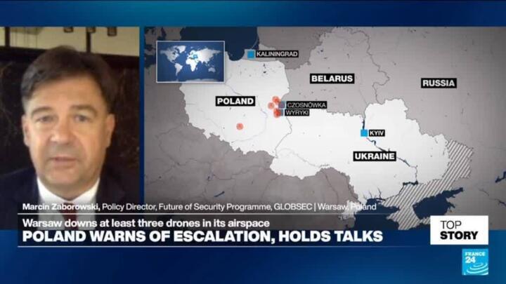 'Disquiet in Poland': Parliament convenes emergency session following Russian drone incursions