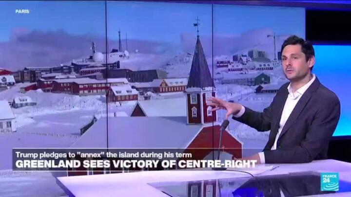 Greenland sees victory of centre-right while Trump pledges to 'annex the island'