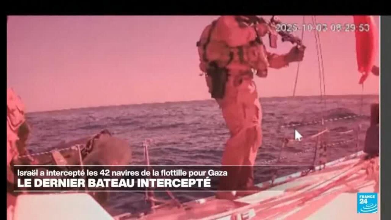 Israël intercepte le dernier navire de la flottille humanitaire pour Gaza