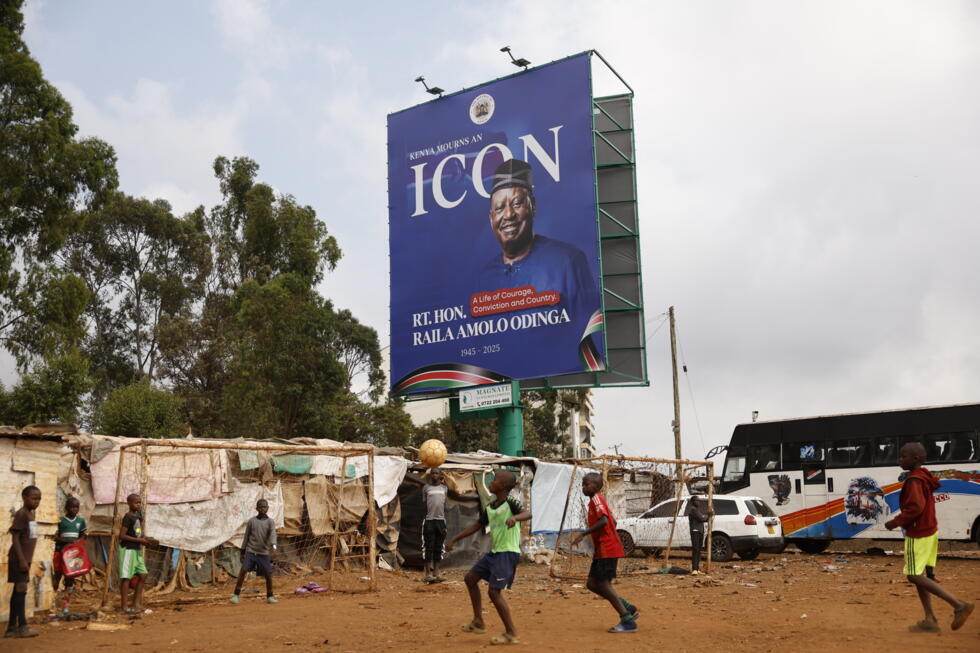 Odinga's death leaves a leadership vacuum in the opposition.