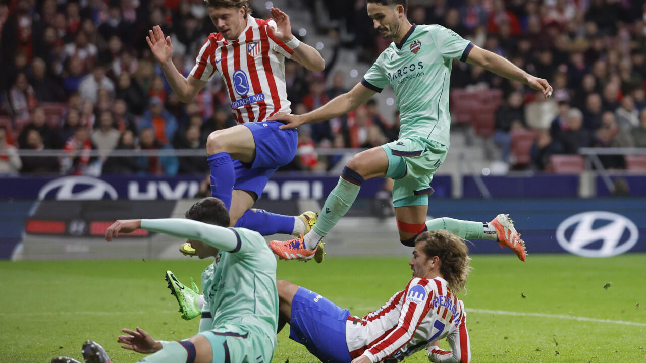 Griezmann’s Double Stuns Levante: Atlético Madrid’s Home Fortress Remains Unbreached