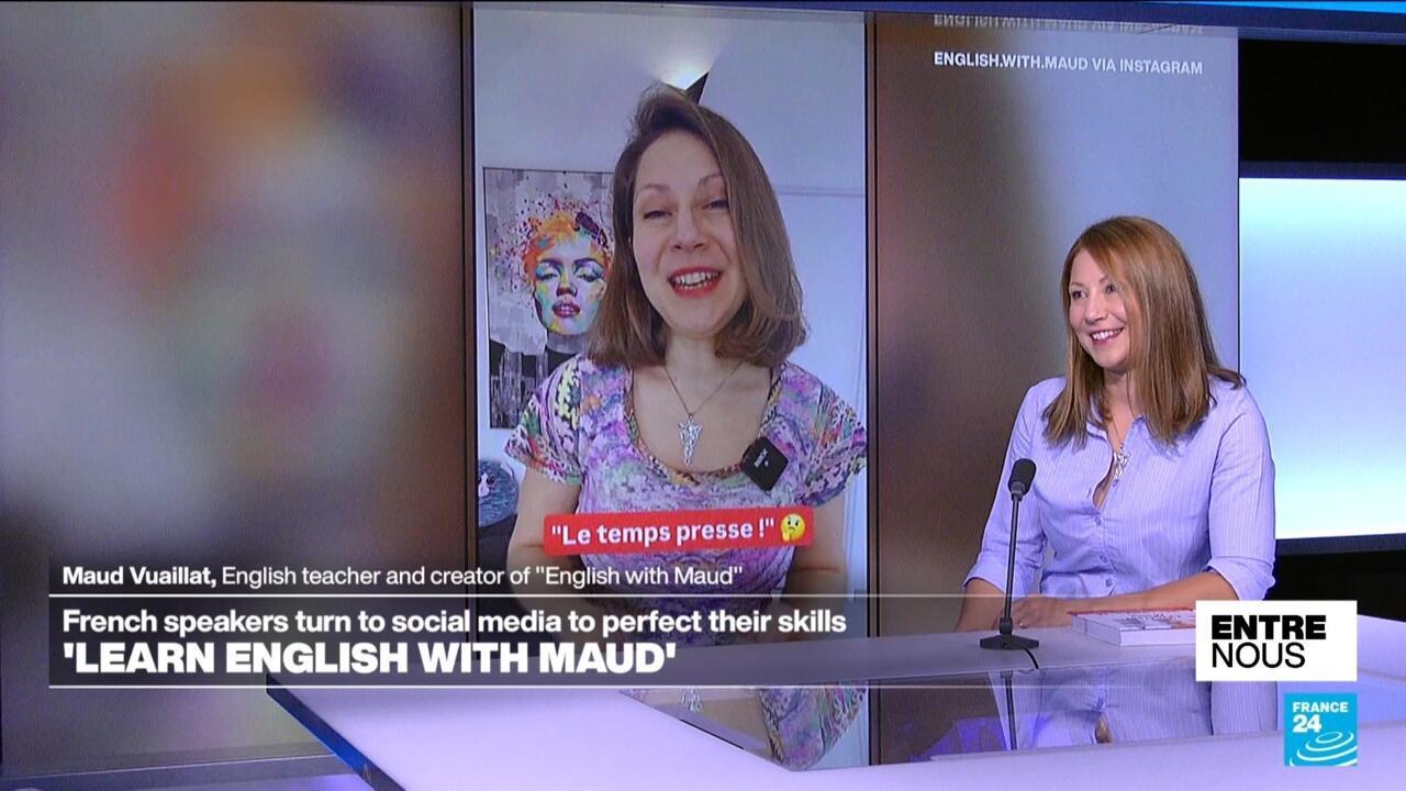 'Learn English with Maud': Instagram account helps French speakers perfect their skills