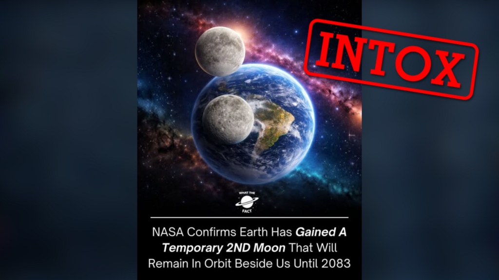 La Nasa a-t-elle découvert une "seconde lune temporaire" ?