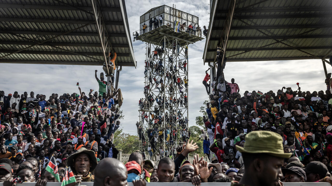 Massive crowds turn out to mourn Odinga in his western Kenyan heartland