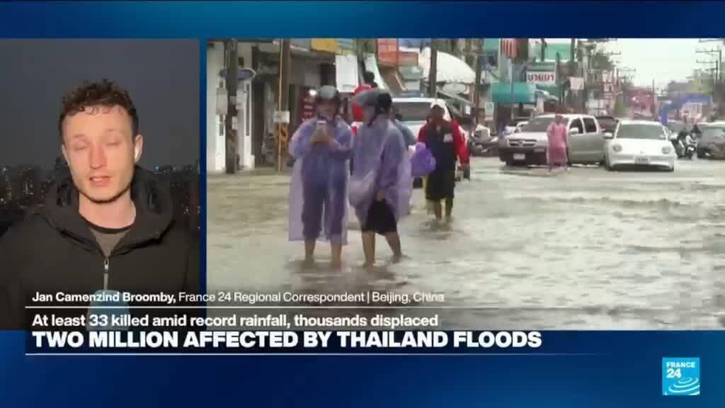 Two million affected by Thailand floods