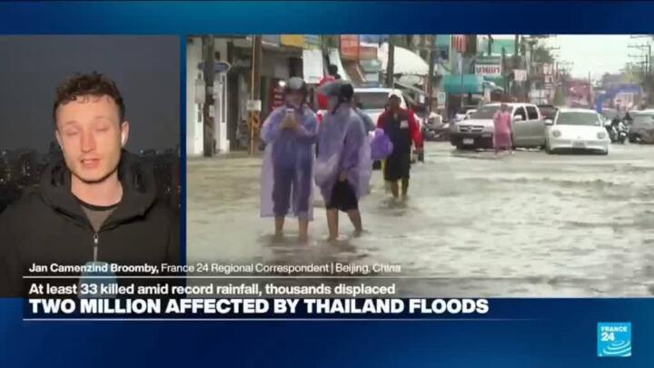 Two million affected by Thailand floods