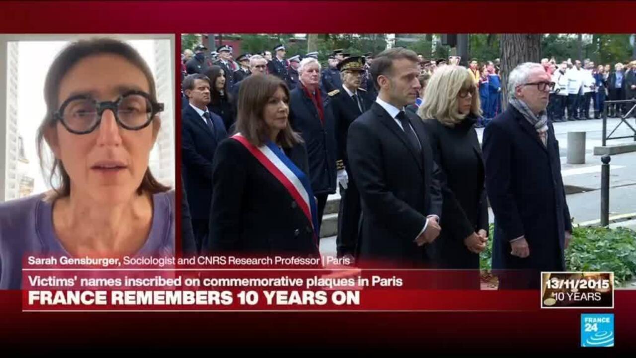New Paris memorial garden honours the victims while 'celebrating living again'