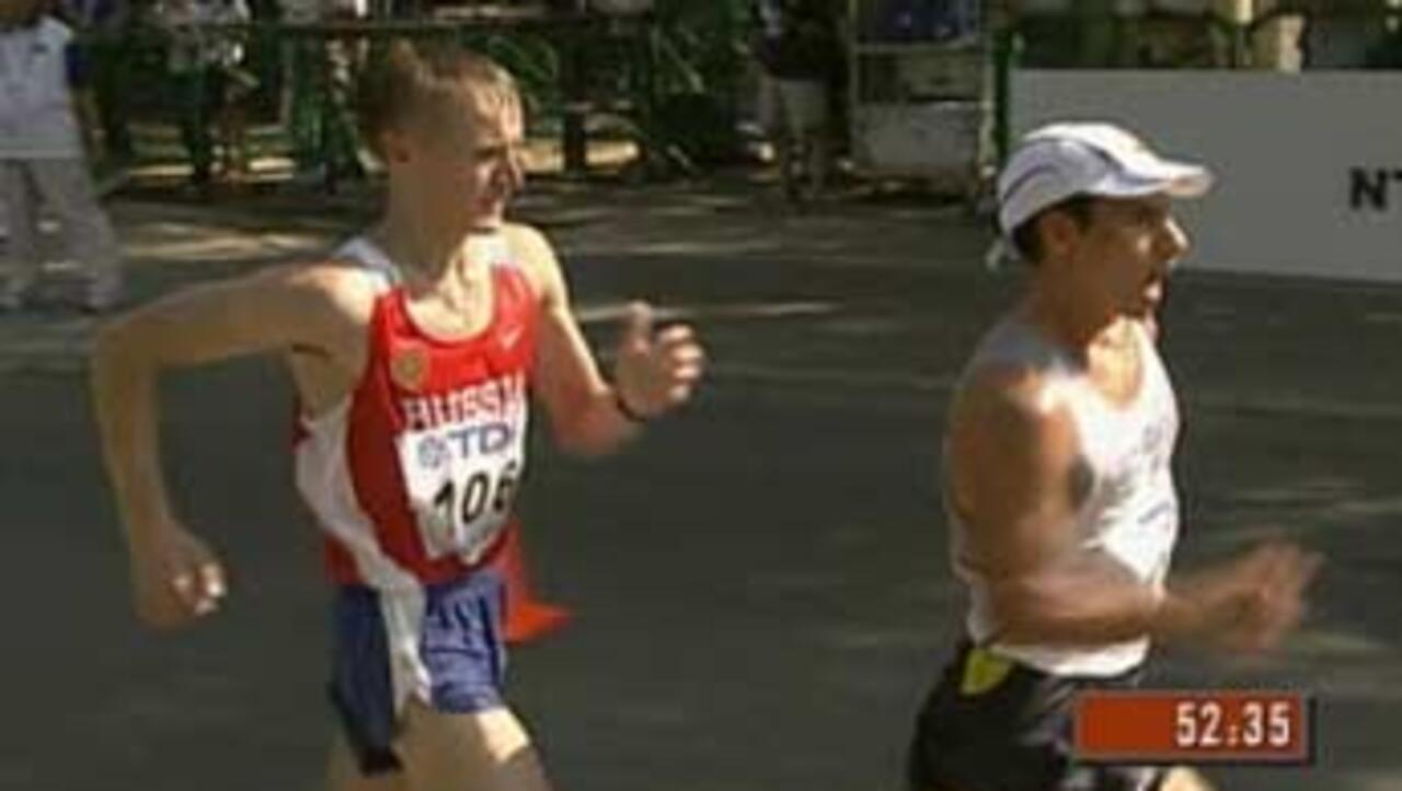 Russian racewalker Kanaikin tests positive
