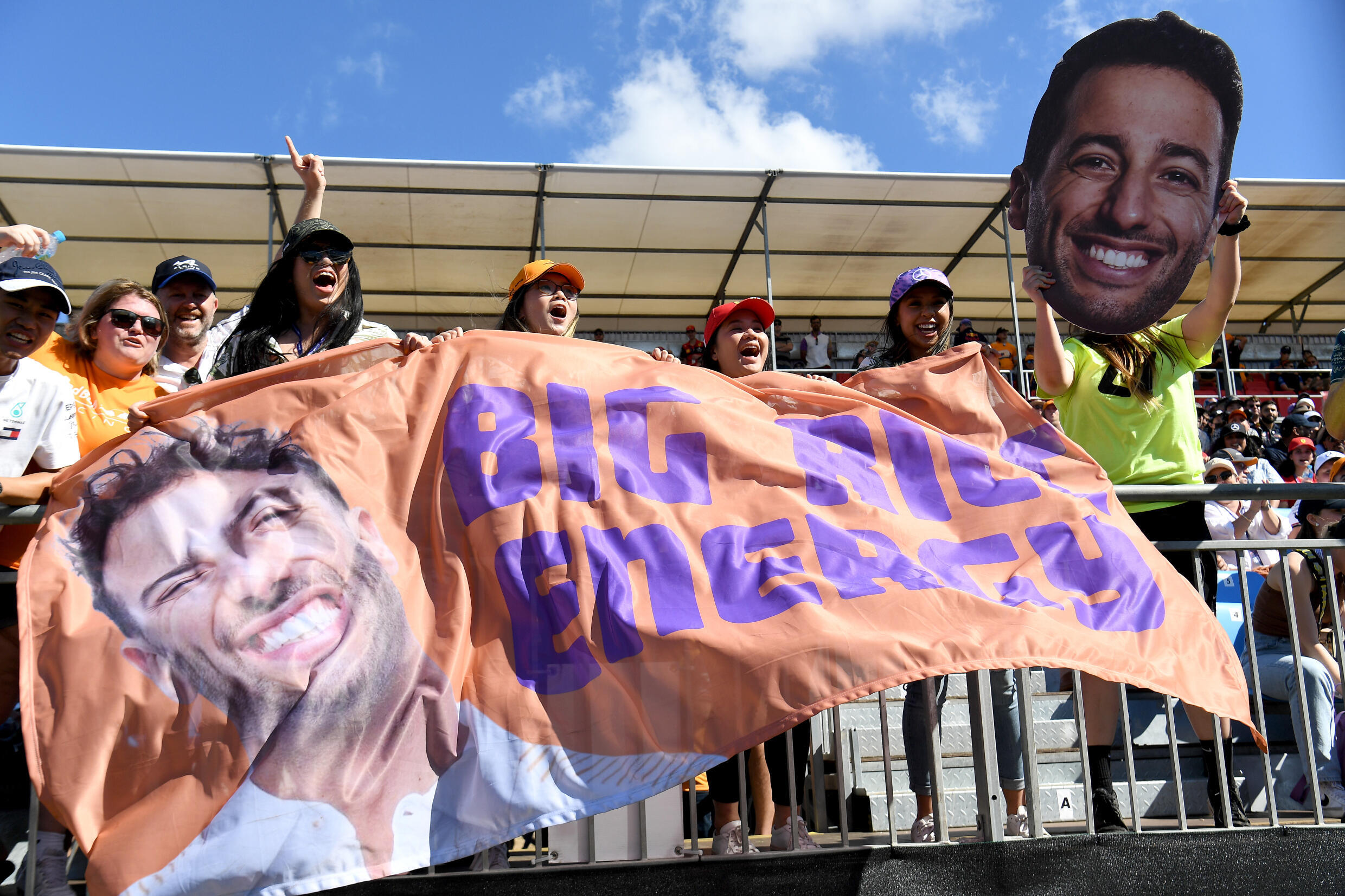 Les fans du pilote australien Daniel Ricciardo ont quitté McLaren