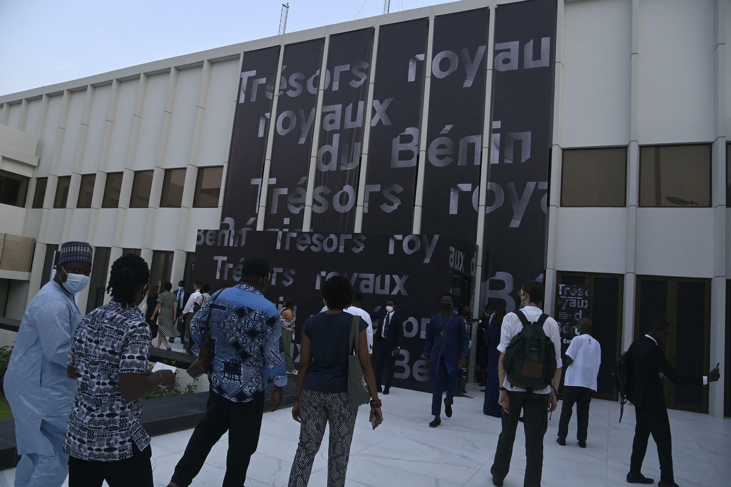 L'espace muséal de la présidence béninoise, à Cotonou le 18 février 2022