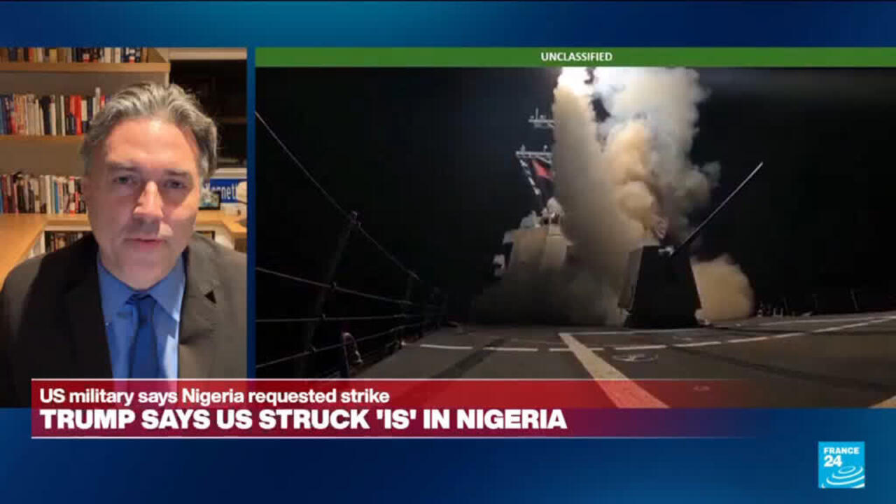 US launches air strikes against Islamic State militants in Nigeria