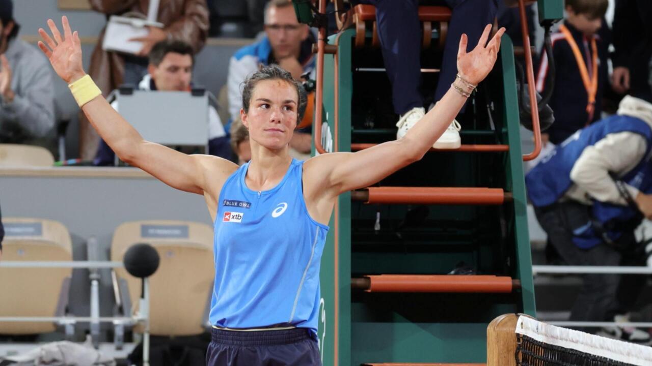 Tennis : Le rêve de la française Loïs Boisson continue à Roland ... - 