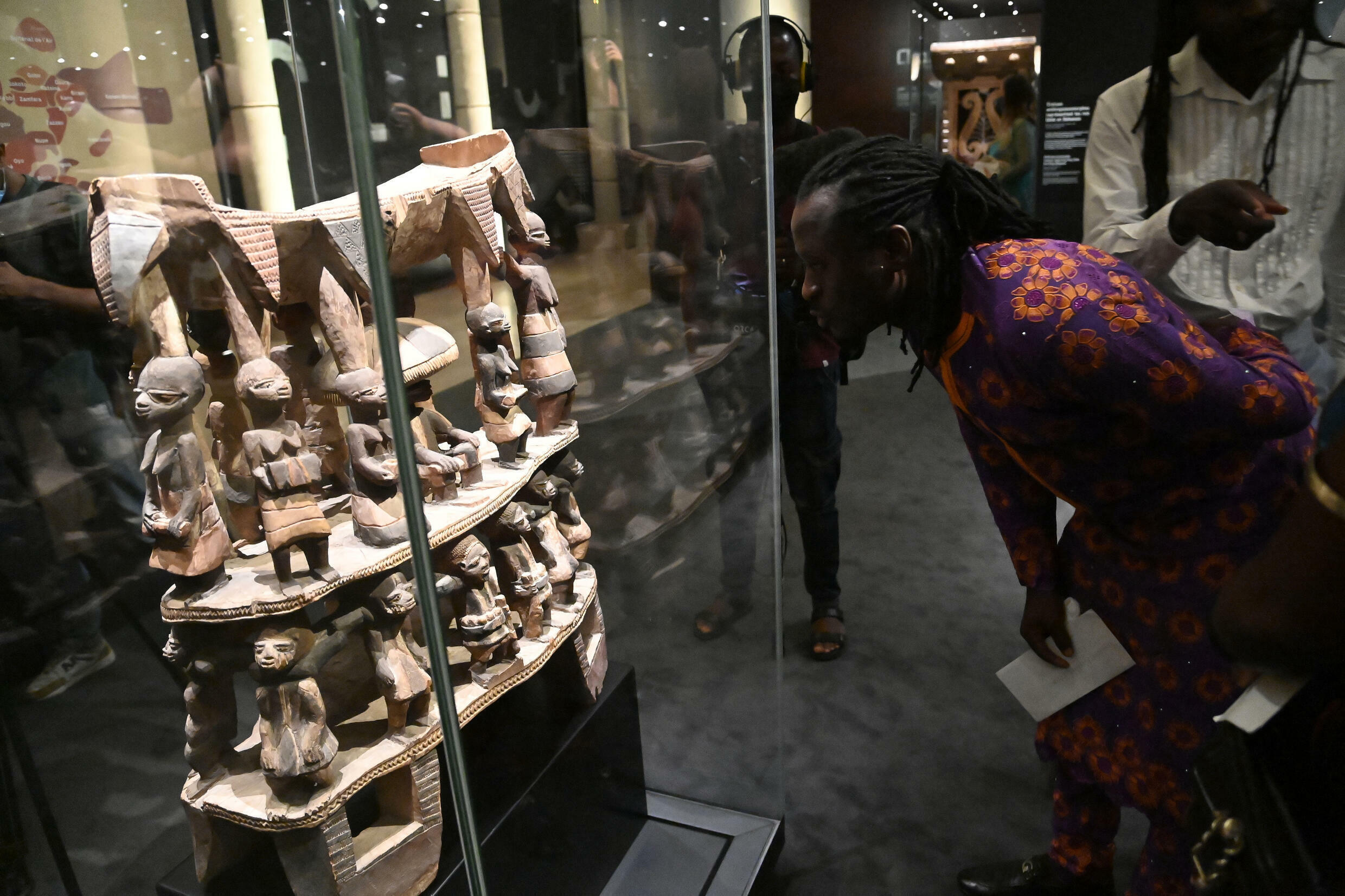 Le trône de Cana exposé à Cotonou le 18 février 2022