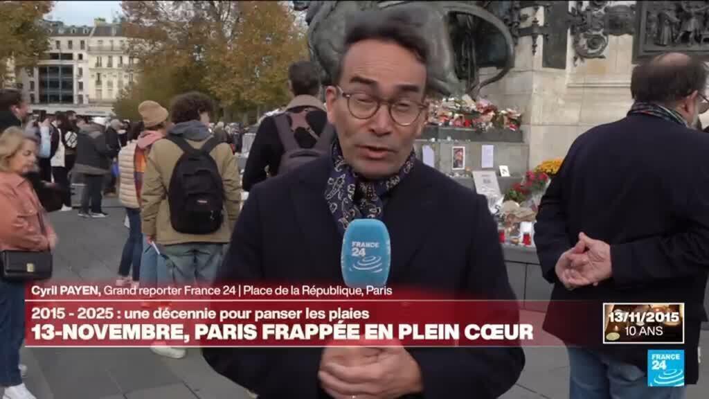 Dix ans après le 13-Novembre : Paris se recueille Place de la République