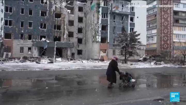 Ukraine locked in a fierce battle to hold the ruined city of Pokrovsk