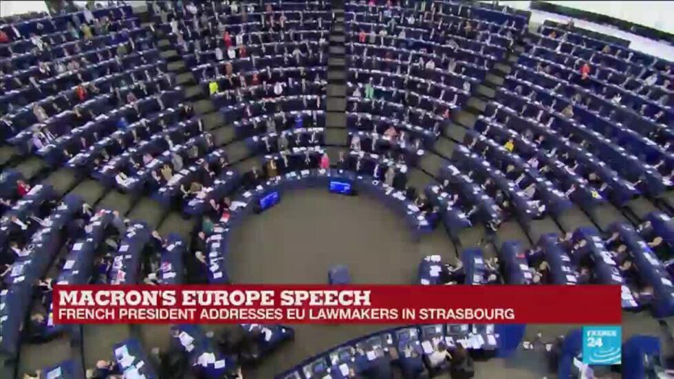 Macron calls for 'European sovereignty' to combat authoritarianism in