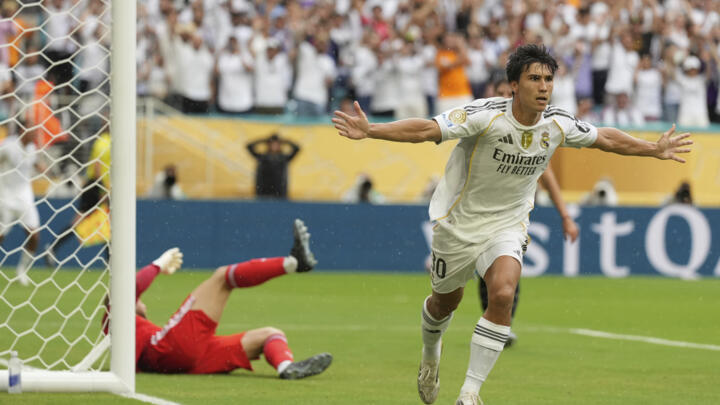 Gonzalo Garcia, 21, gave Real Madrid the victory with a 54th-minute goal. 