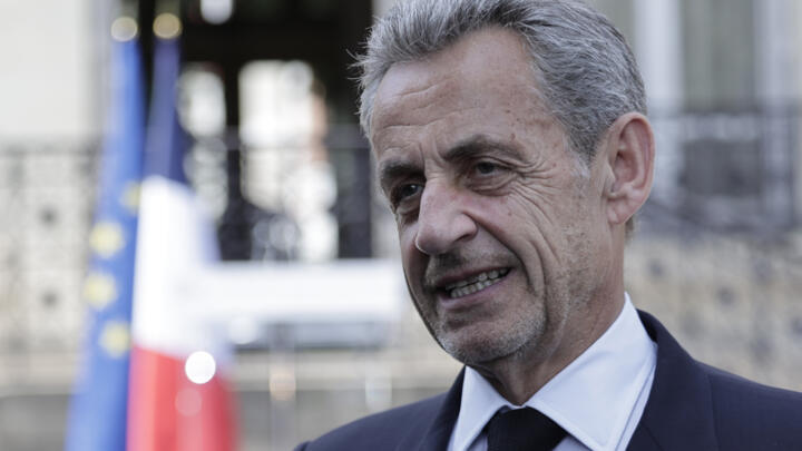 L'ancien président Nicolas Sarkozy à Villiers-sur-Marne, dans le Val-de-Marne, le 20 mai 2025