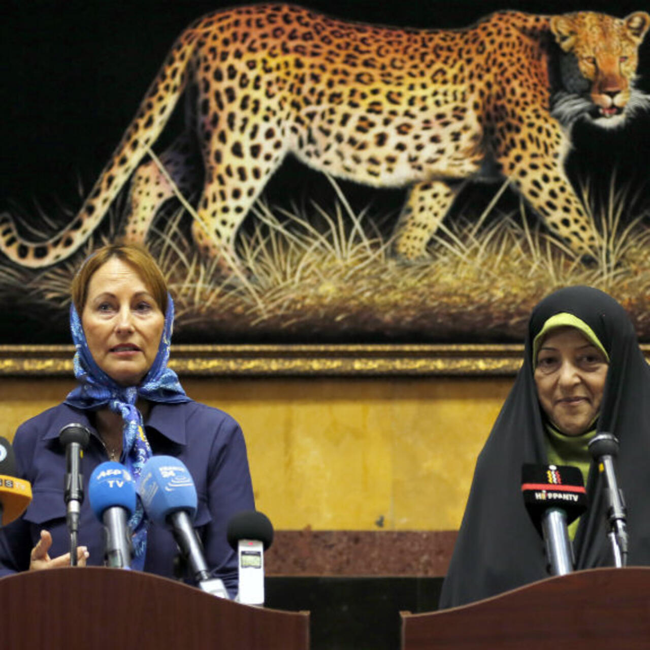 Ségolène Royal en Iran pour lancer la coopération dans le domaine de  l'environnement