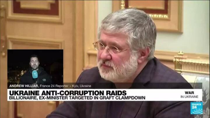 Ukraine targets oligarch, ex-minister in graft clampdown
