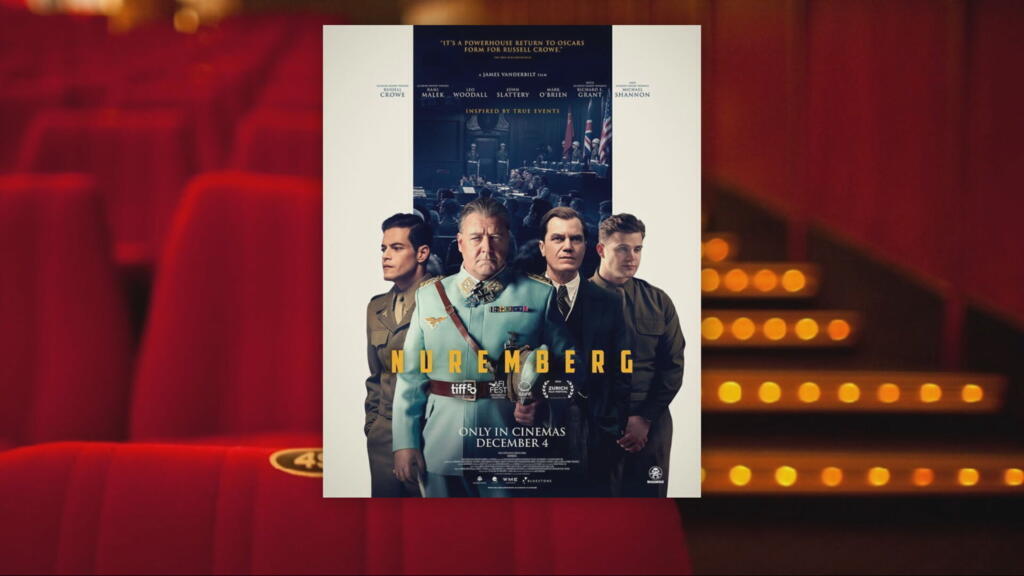 Filmshow: Russell Crowe is een bescheiden Hermann Göring in het nazi-drama ‘Nuremberg’