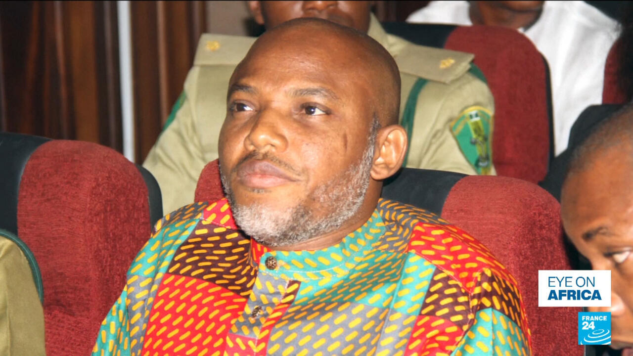 Nigerian police clash with protesters demanding release of Nnamdi Kanu