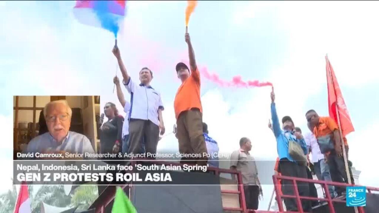 Youth reject 'corrupt, out-of-touch' ruling class sporting lavish lifestyles