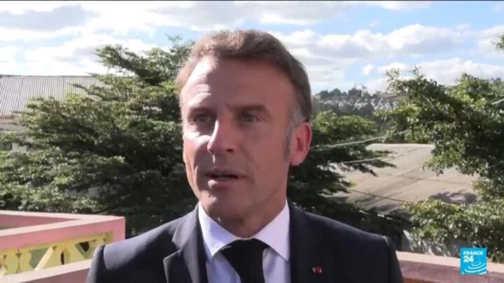 France's Macron urges Putin to 'stop lying' over Ukraine ceasefire