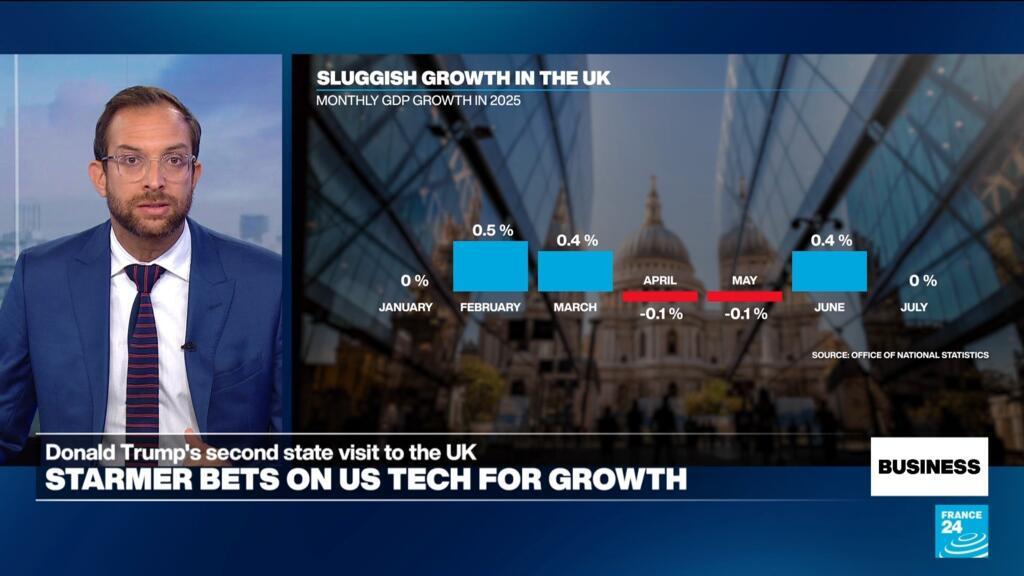 As Trump makes state visit, Starmer bets on US tech to power UK growth