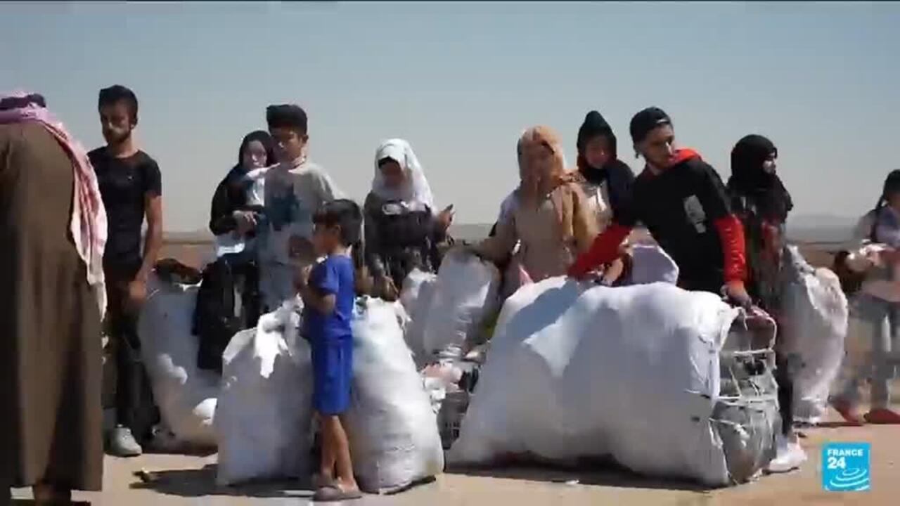  Tens of thousands displaced since clashes began