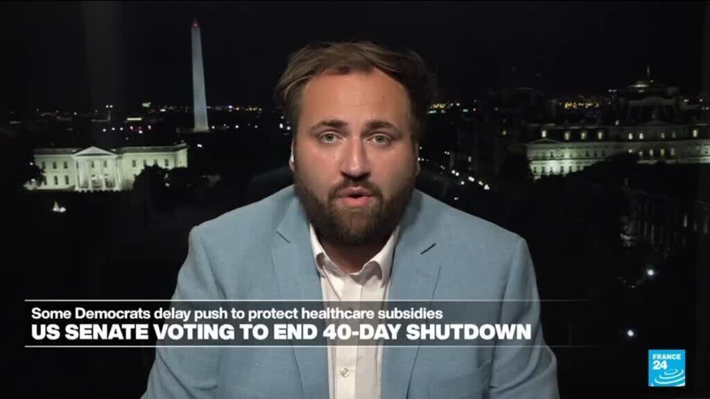 US senators take major step to end record 40-day federal shutdown