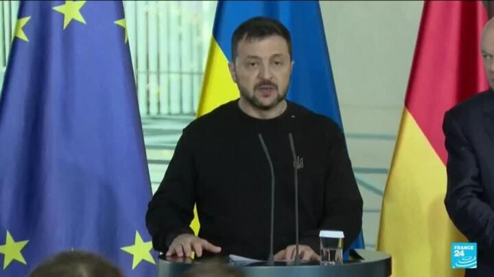 Zelensky urges allies to maintain aid