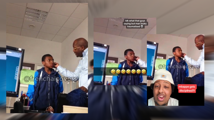 A "deepfake" video of young Kylian Mbappé became viral after being reposted multiple times out of context. 